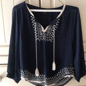 Monteau long sleeve blouse